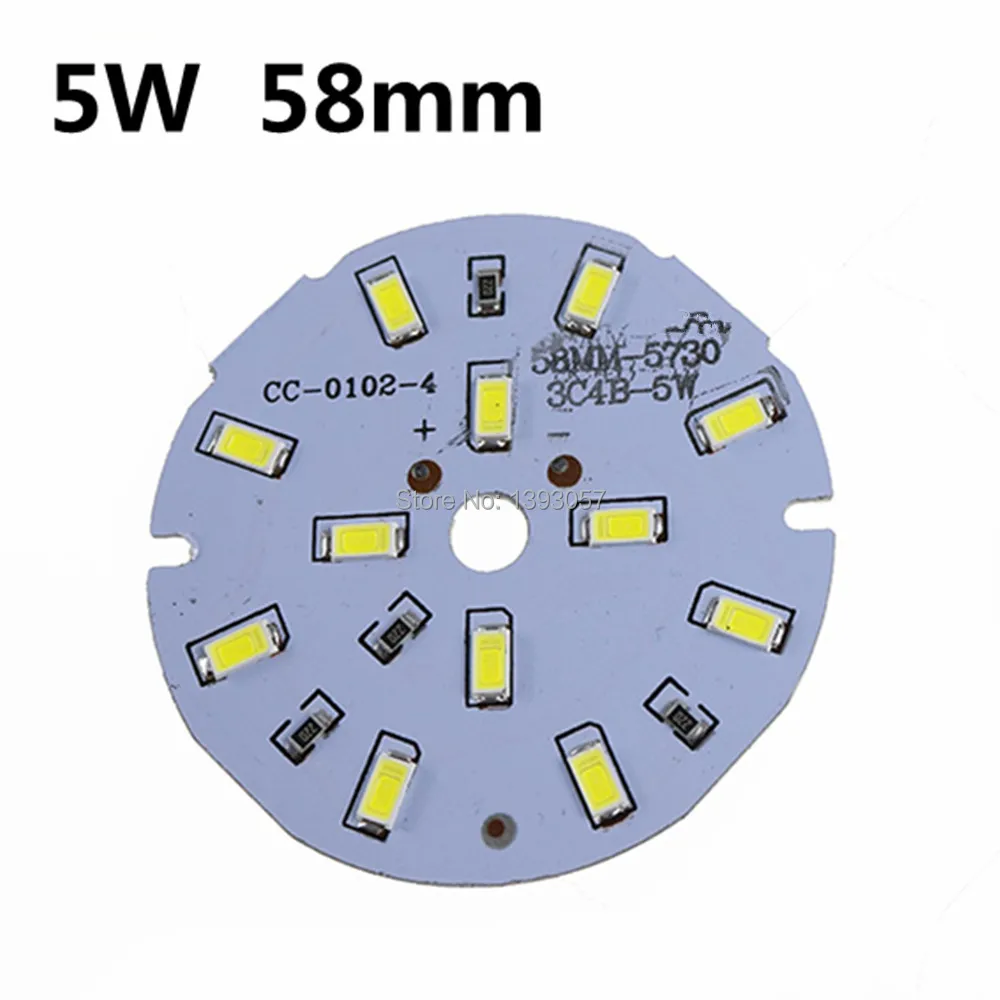 10PCS LED Source SMD5730 PCB DC 12V 100LM/W Lamp 3W 5W 7W 9W 12W 15W 21W 30W 45W Led Bulb White/ Warm for Camping/Home lighting