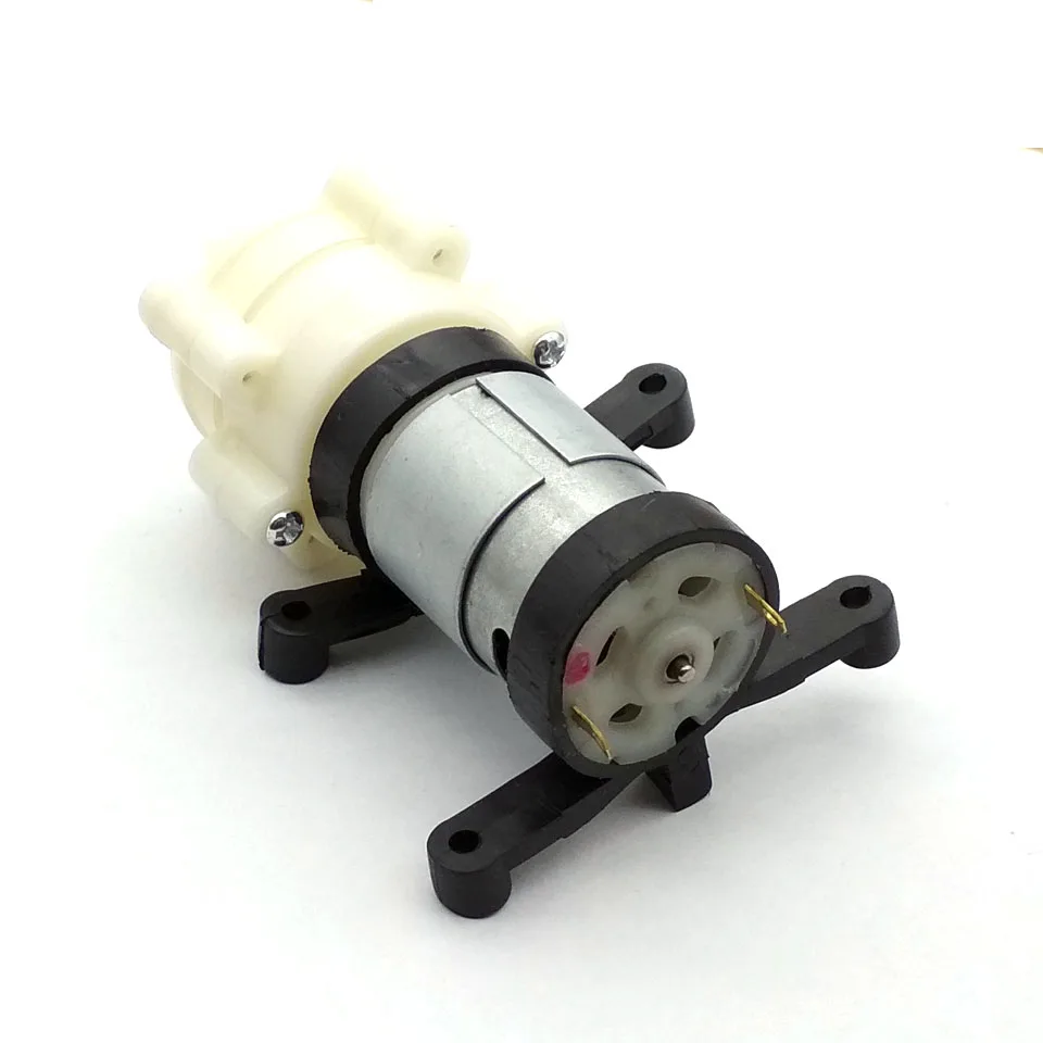 DC 6-12V R385 Aquarium Aquarium Water Gas DC Diaphragm Pump Tea Making Machine Air Pump Small Pumping Pump Motor Accessories