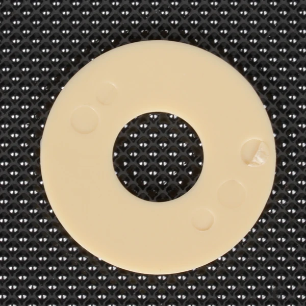 Durable Cream Rhythm Treble Switch Plate Part For Les Paul Guitar ABS Part Rhythm Treble Switch Plate Guitar Cream