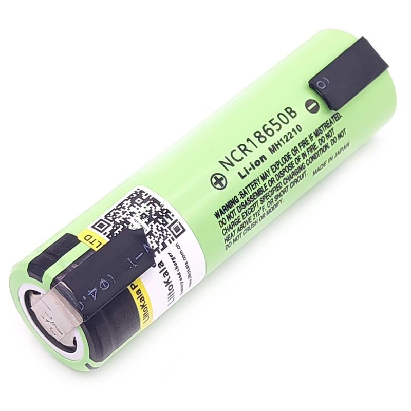 Hot Liitokala 100% New Original NCR18650B 3.7 v 3400 mah 18650 Lithium Rechargeable Battery Welding Nickel Sheet batteries