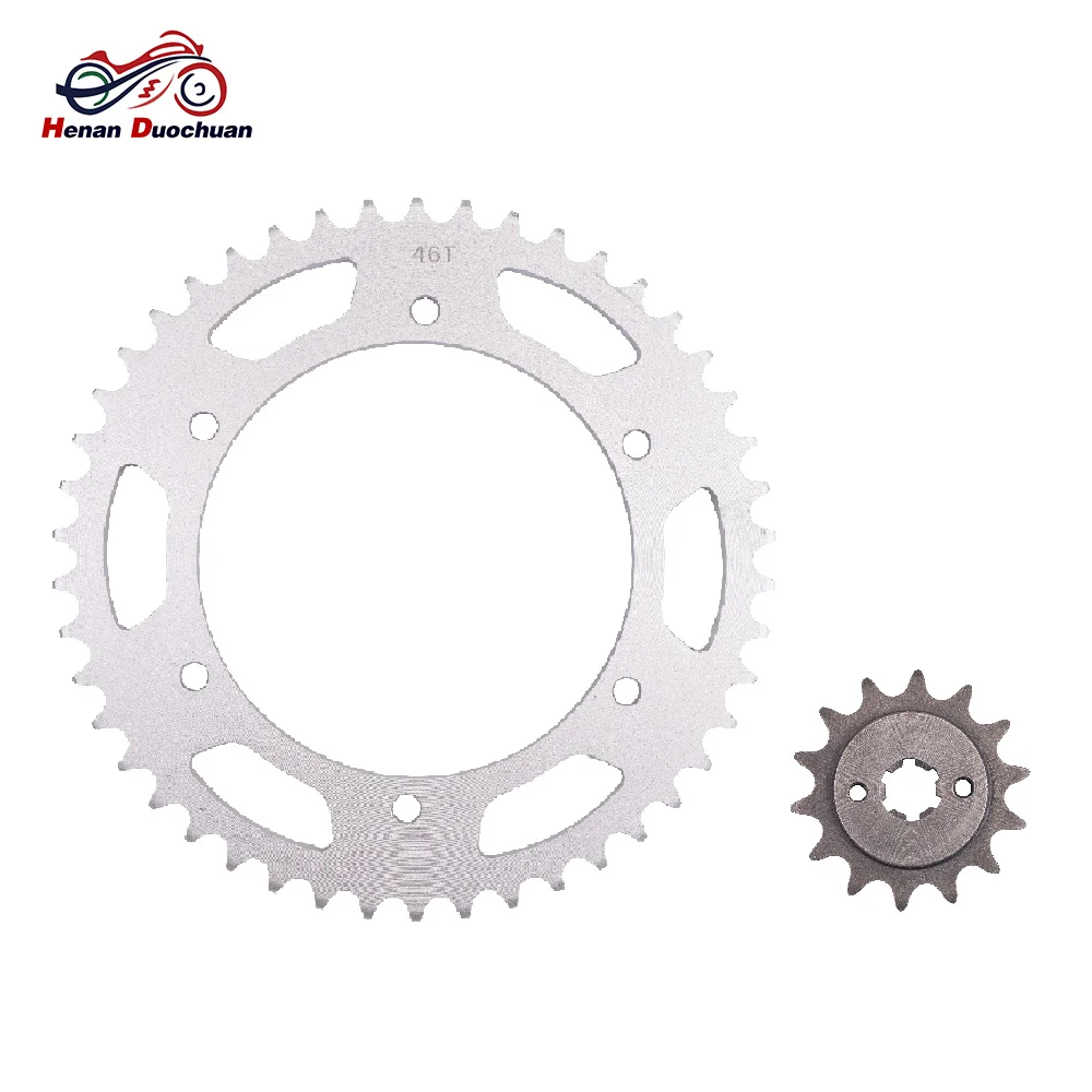 GT250 520 14T 46T 250CC Motorcycle Drive Chain and Front Rear Sprocket Set for Hyosung Road GT 250 R GT250R Sport Comet FI Naked