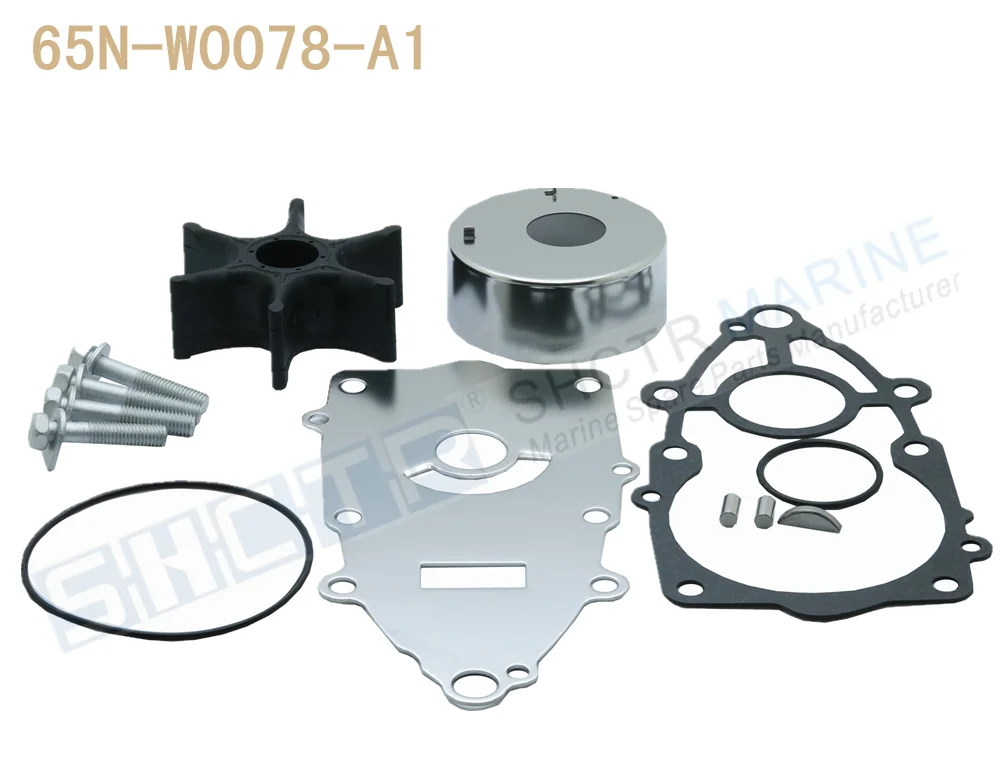 

SHCTR Water Pump & Impeller Kit for OEM 65N-W0078-A1,115/150HP