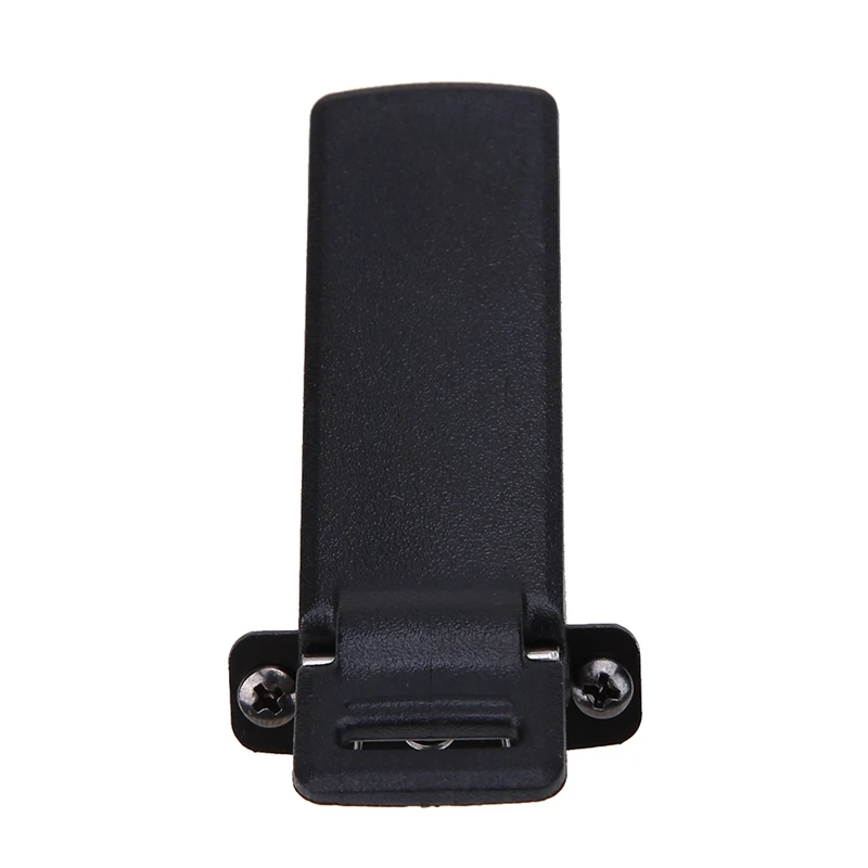 Pieza de repuesto para walkie-talkie, Clip de cinturón trasero para Radio de 2 vías Baofeng UV5R, intercomunicador Baofeng UV5R / 5RA / 5R + / 5RB/5RC, 2 piezas