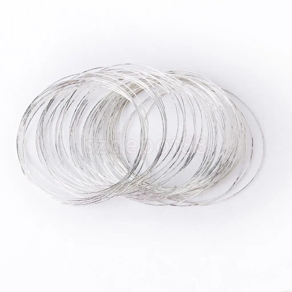 50Pcs Bulk Fashion Silver color Ultra Thin Hoop Bracelet Cuff Bangle Wristband