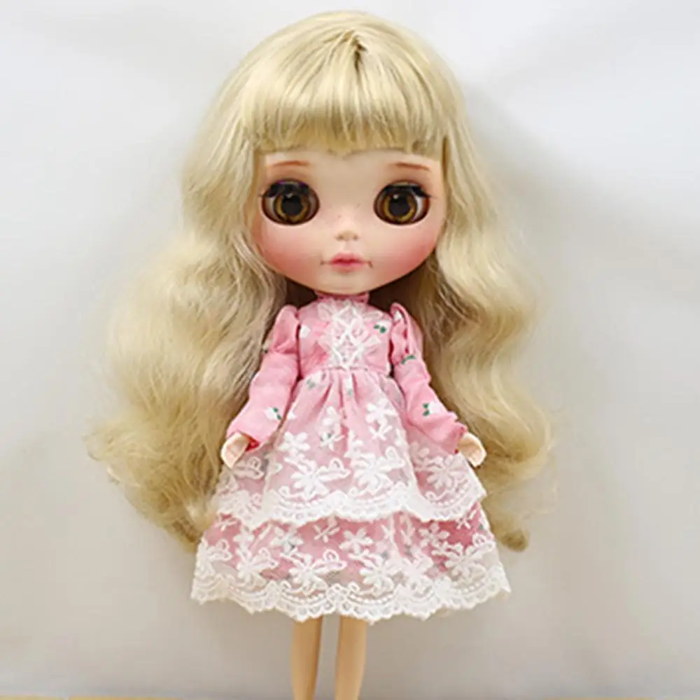 

[wamami] For 12" Neo Doll Doll Lace Pink Dress/Clothing