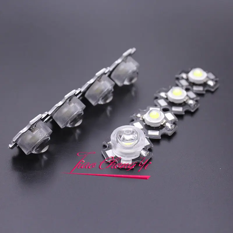 13mm LED Lens 20 30 45 60 100 120 Degree Integrated Holder, 1W 3W 5W Synthetical mini LED Power Lenses Reflector Collimator