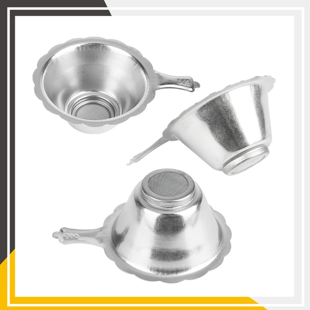 

Wholesale 10pcs/lot Stainless Steel UV Resin Filter Cup Funnel Disposable for DLP SLA UV 3D Printer Tool Parts