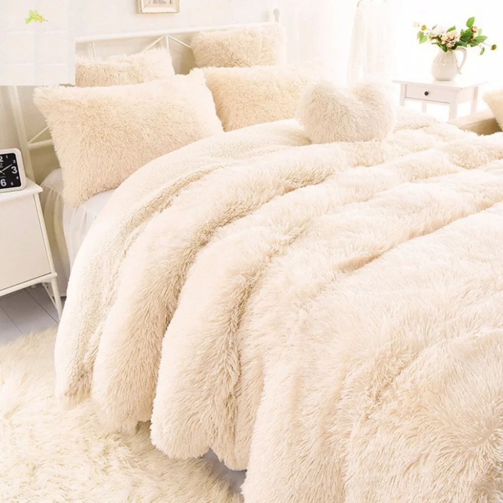 Winter Soft Long Snuggly Warm Fur Faux Fur Warm Elegant Cozy Dirty Pink Throw Blanket 51''X63'' 63''X79'' Twin Bedroom20