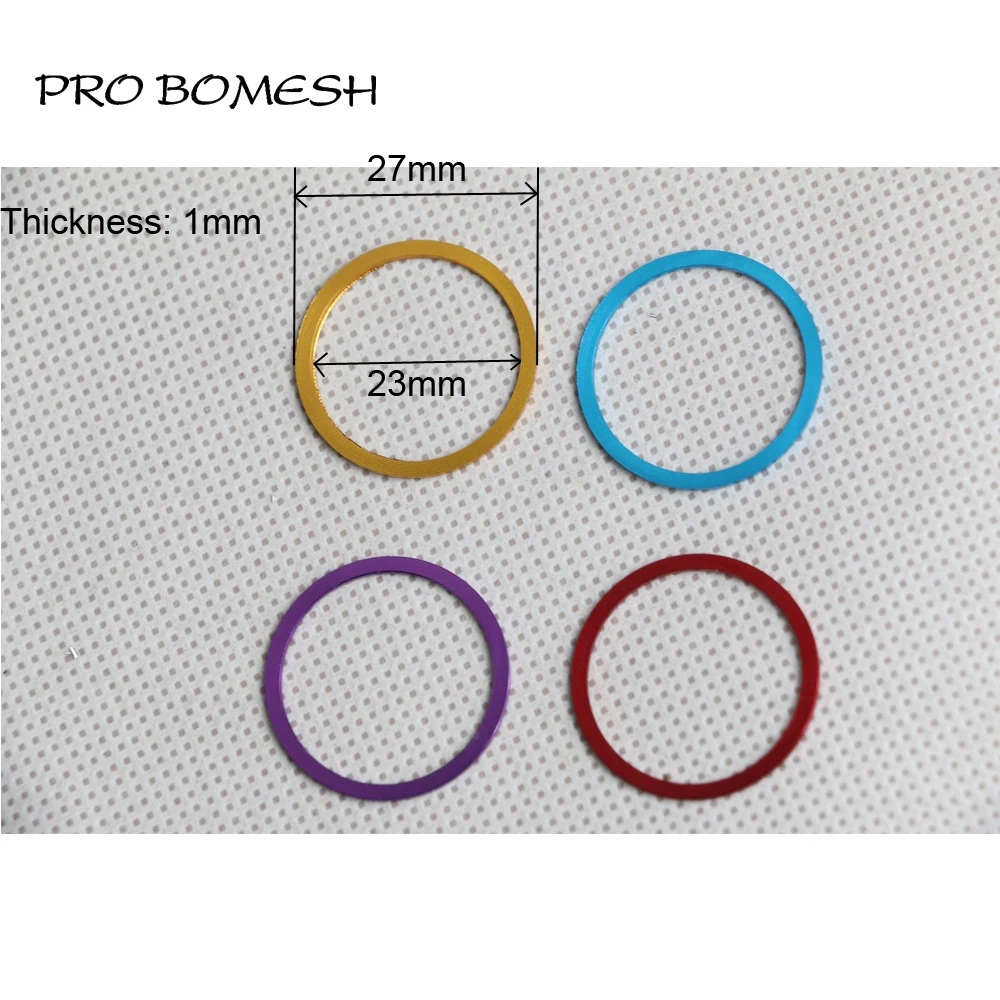 Pro Bomesh 8pcs/Lot Winding Check Decorative Trim For Fishing Reel Seat DIY Fishing Rod Repair Component