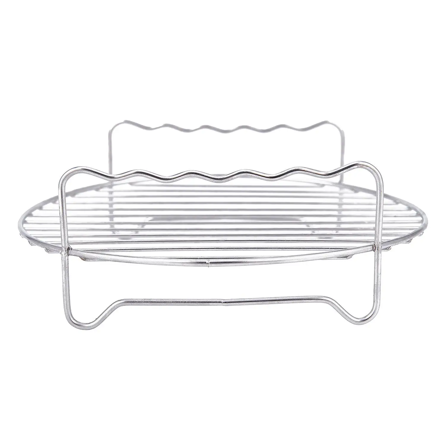 Hot Koop Double Layer Rack Accessoire Met 5 Spiesjes, Voor Airfryers