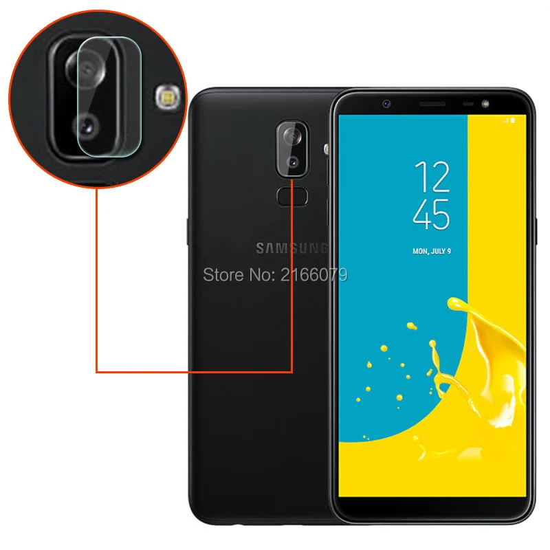 1/2/3/4 Pcs/Lot For Samsung Galaxy J8 (2018) J810 / On8 Rear Camera Lens Protective Protector Cover Soft Tempered Glass Film