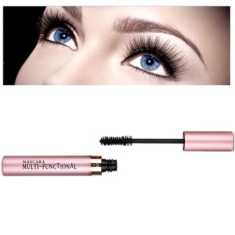 1Pc Kifoni 15Ml 4D Zijde Fiber Lash Mascara Waterproof Mascara Wimper Extension Black Dikke Verlenging Wimpers Cosmetica