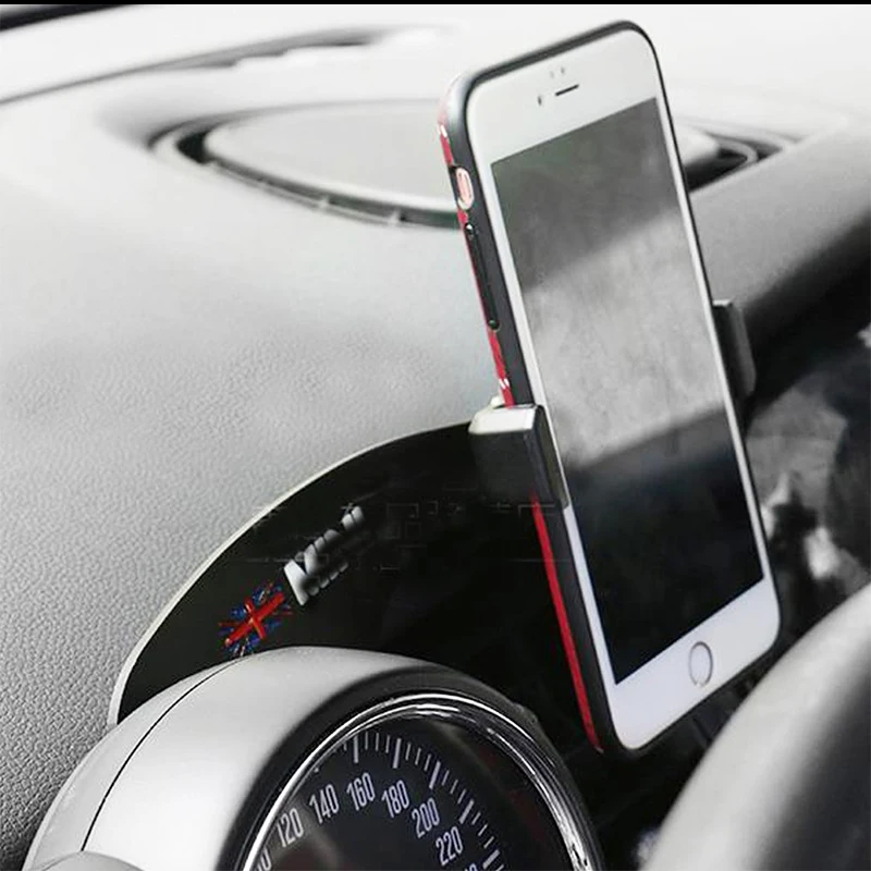 (1) Behind Tachometer Bolt-On Mount Cell Phone GPS Holder For MINI Cooper R60 R61 and R55 R56 F54 F55 F56 F57 F60 Phone Holder