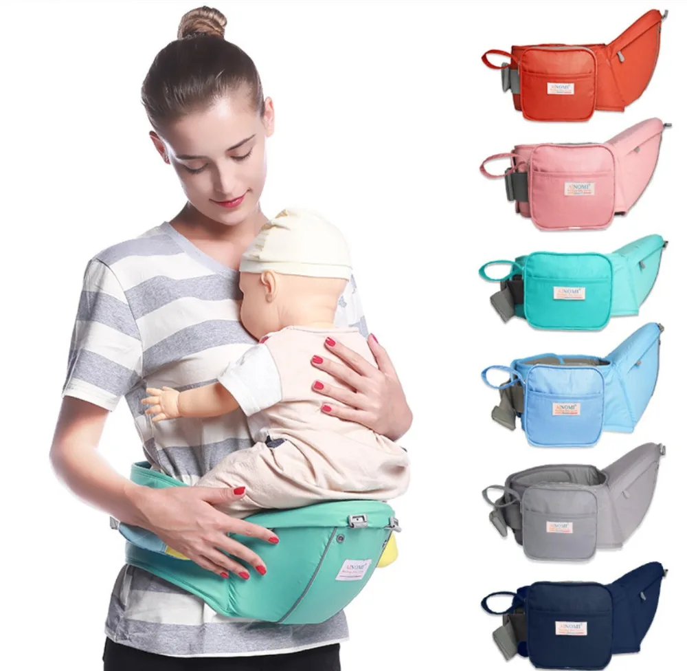 AINOMI Baby Carrier Waist Stool Walkers Baby Sling Hold Waist Belt Backpack Hipseat Belt Kids Infant Hip Seat chair