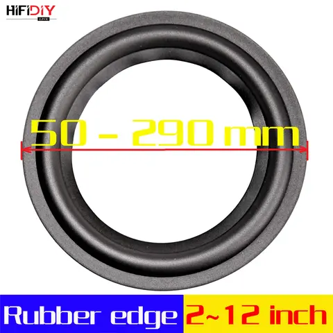 Rubber Surround for 4-12 Inch Woofer Speakers HIFIDIY LIVE