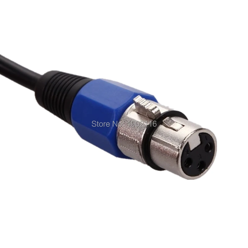 3-pin Signal DMX Cable DMX512 LED Stage Lighting Signal Cable LED Par Light Moving Head Light Customization (5M-20M) DMX Cable