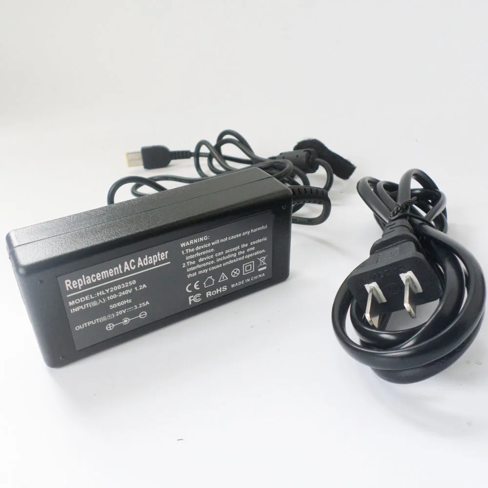 NEW Power Charger Plug AC Adapter For Lenovo Essential B5400 M5400 G400 G400S G405S K4350A K4450A G400AM G500AM 65W Notebook PC