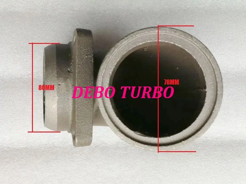 

NEW HX30W HX35W Cummin*s 4BT 6BT Turbo Turbocharger Exhaust Adaptor Pipe 12N-03015-B 78MM