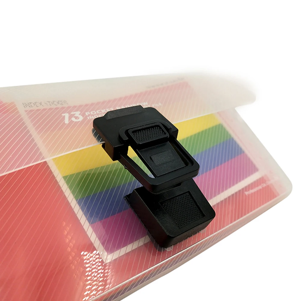 Multi-layer Data Storage Box - Hanging Folder - Letter Size A4 Plastic File Bag 13 pocket portable  Expanding Wallet For Office