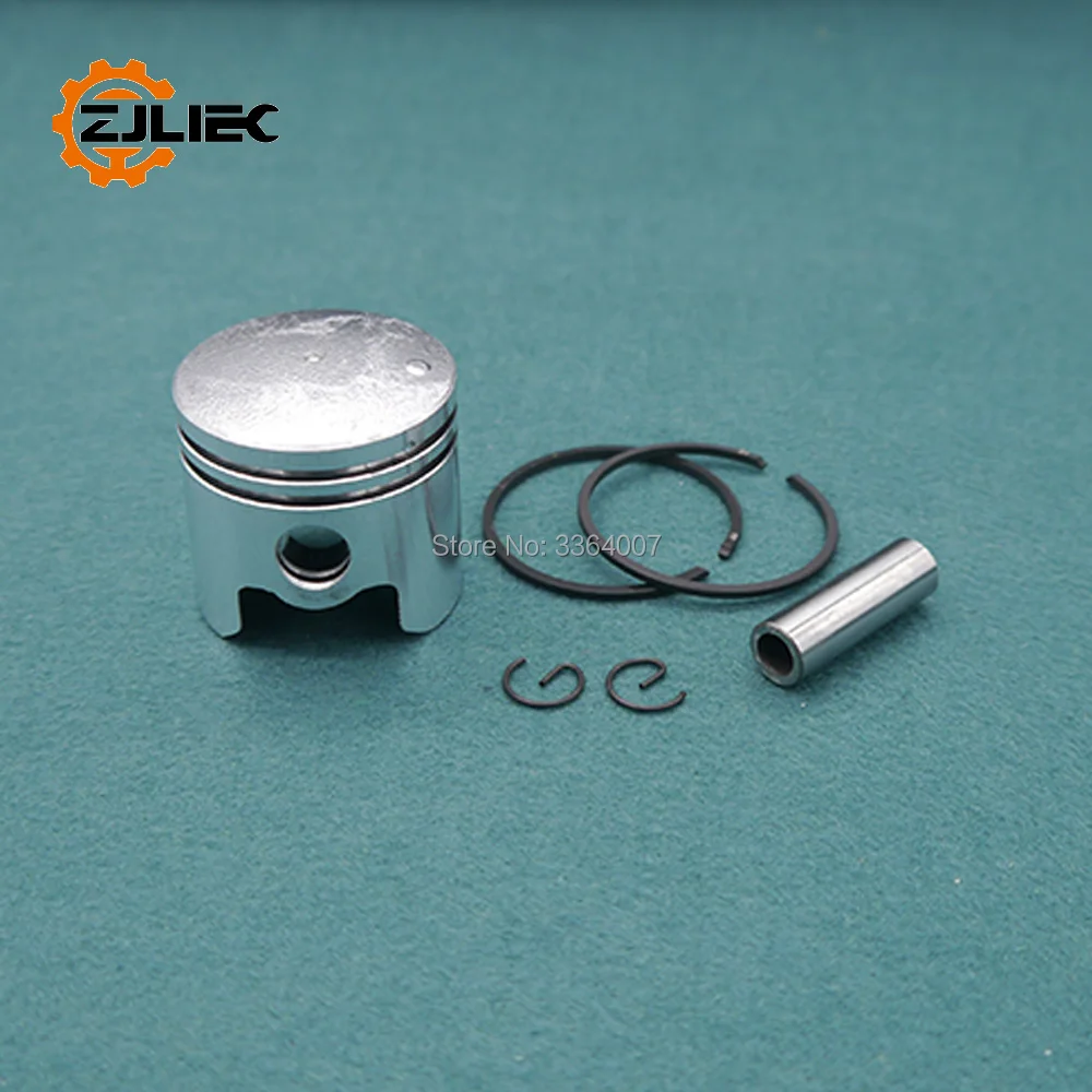 1E36F Piston assy for Grass Trimmer CG330 TL33 brush cutter spare parts BG330 Piston ring piston pin piston set