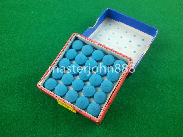 10 Boxes Glue-on Pool Billiards Snooker Cue Tips 9mm Free Shipping Wholesales