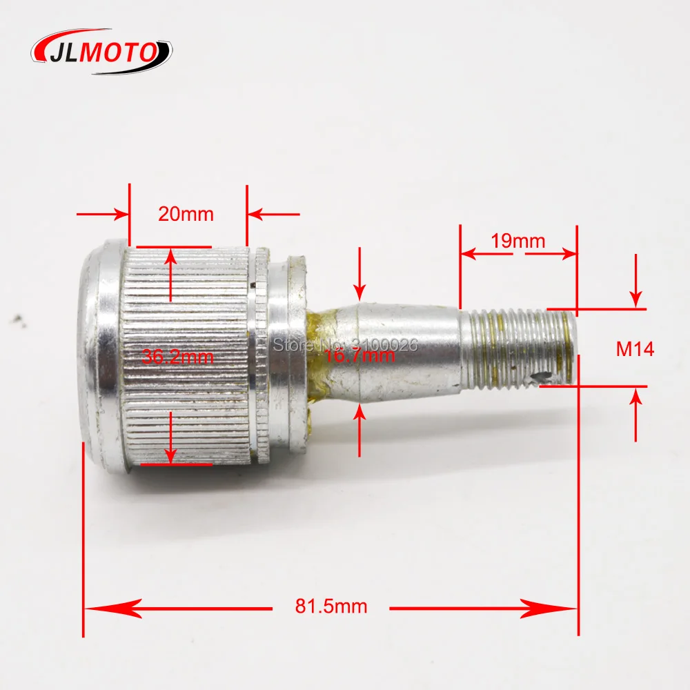 Joint à rotule adapté pour l\'infraction d\'alliage charmes oscillants JLA-21B façades vélo RL véhicule Jinling 250cc pièces