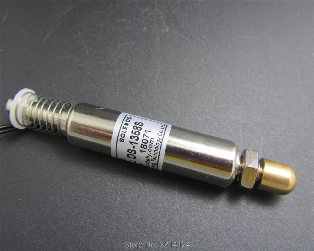 

2020 DS-1358S slectromagnet DC24V 700g keyboard tester, computer embroidery machine, push round, round tubular type