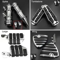 Spike Front Foot Peg For 2008-2015 Yamaha Raider XV1900 Models / 2009-2015 V-Max Vmax 1700 VMX1700 Passenger footpeg Rest pedal