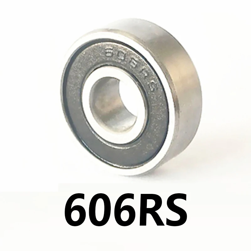 2pcs/lot 606rs Deep Groove Ball Miniature Mini Bearings 606rs 606-rs 6*17*6mm 6*17*6