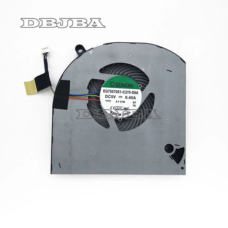 

Вентилятор процессора для Dell Alienware 15 R3 R4, охлаждающий вентилятор для ноутбука EG75070S1-C270-S9A