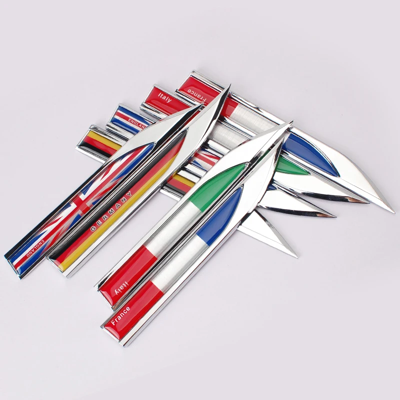 Car Decoration Strip National Flag Sticker Car Styling For DAIHATSU terios sirion yrv charade feroza mira rocky Car Accessories