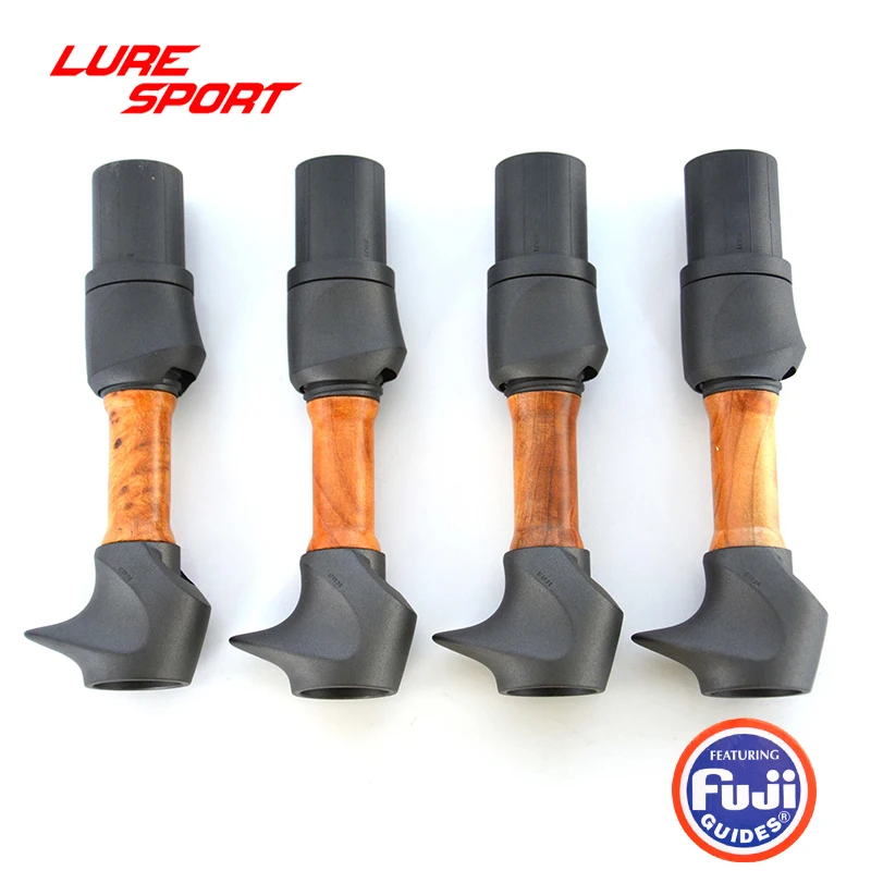 FUJI SKSS SKTS Nut screw Reel Seat wood Grip tube cap handle set Rod Building Component spinning casting Repair DIY Accessory