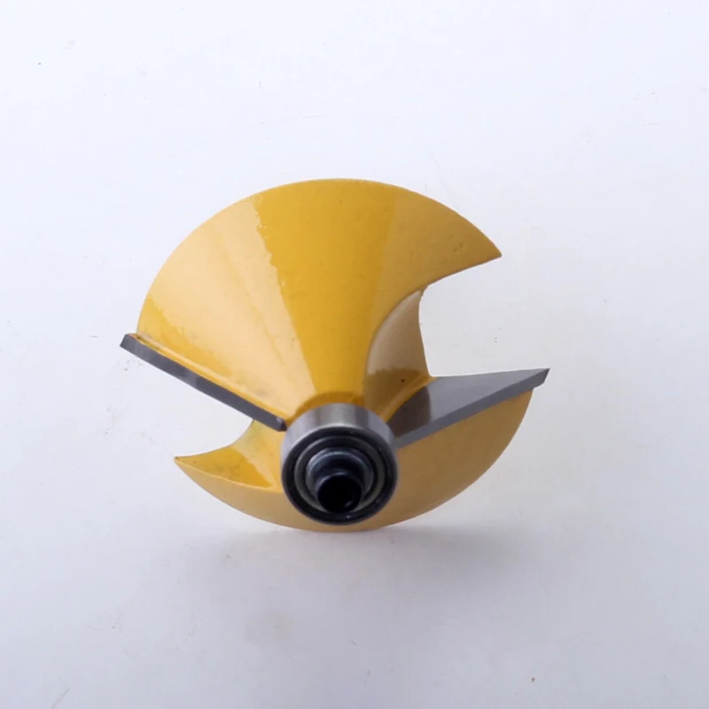 1 Buah 8Mm Batang Kualitas Tinggi Besar 45 Derajat Talang & Bevel Edging Router Bit Kayu Alat Pemotong Woodworking Router Bits-Chwjw