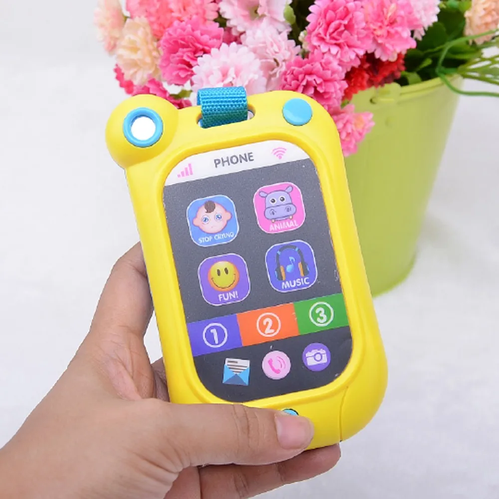 Animal Sounds Baby Toys Musical Smart Mobile Phone Early Children Educational Toys Electric Learning Toy for Baby Stop Crying