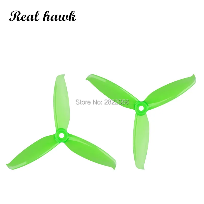 2pair 5 colors 5042 5.0x5.5 Gemfan FPV PC 3 propeller Prop Blade CW CCW shaft through the machine more special motor 2204-2036