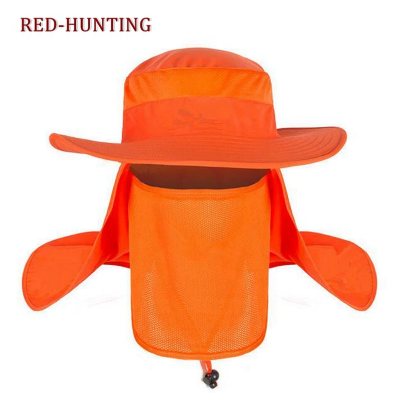 2022 Outdoor UV Protection Face Neck Flap Sun fishing hat Mask Headband Fishing equipment Fishing Sun Rain Anti-mosquito Hat