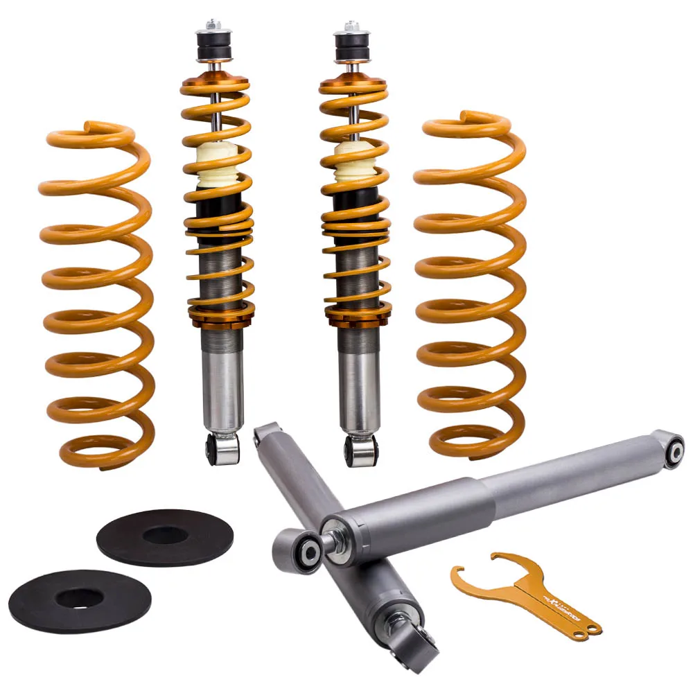 

maxpeedingrods for 98-02 Lincoln Navigator 4WD Air to Coil Springs & Shocks Conversion Kit x4