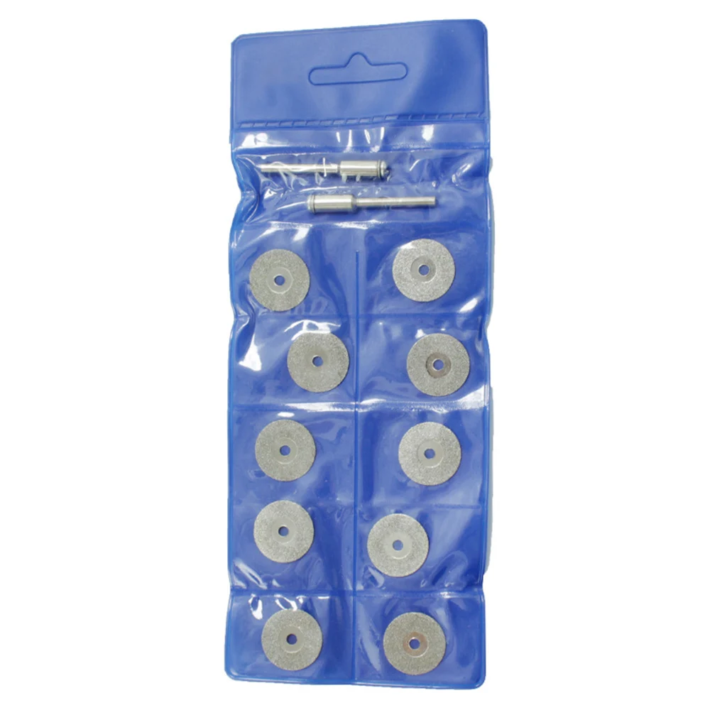 10 stücke 18/20mm Diamant Trennscheiben Bohrer Cutoff Rad Disc Rund Sägeblatt Räder für Schneiden schleifen Werkzeug Stein Klinge