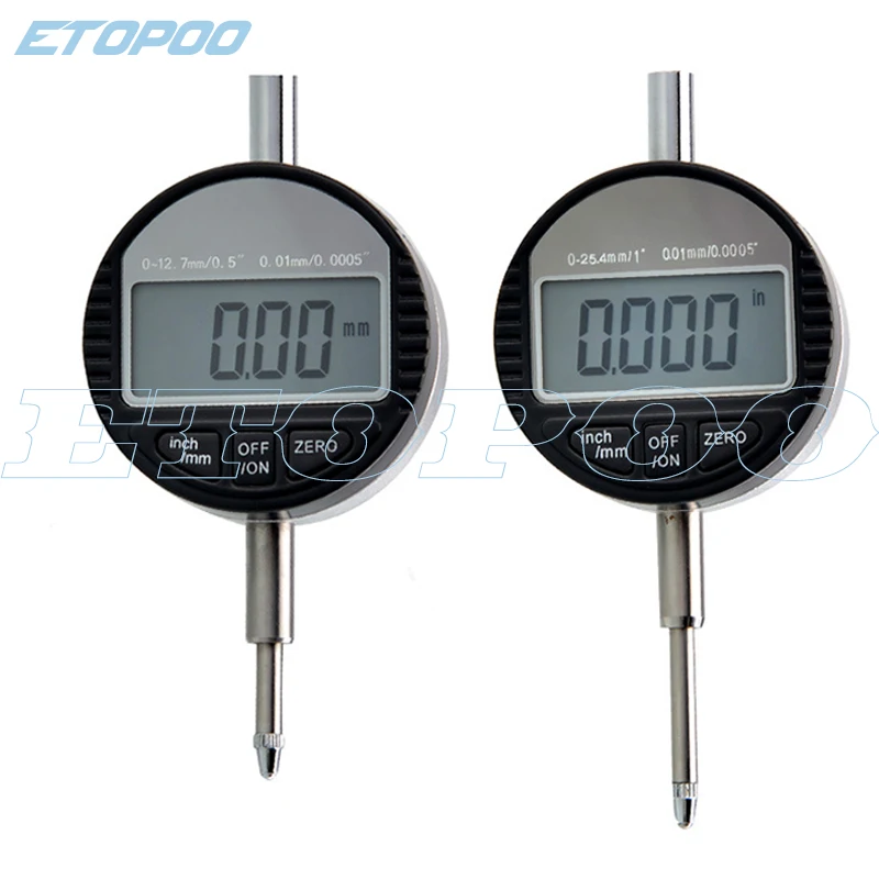 Accuracy 25mm 0.01mm Electronic Micrometer Digital Indicator 0-25.4mm/1