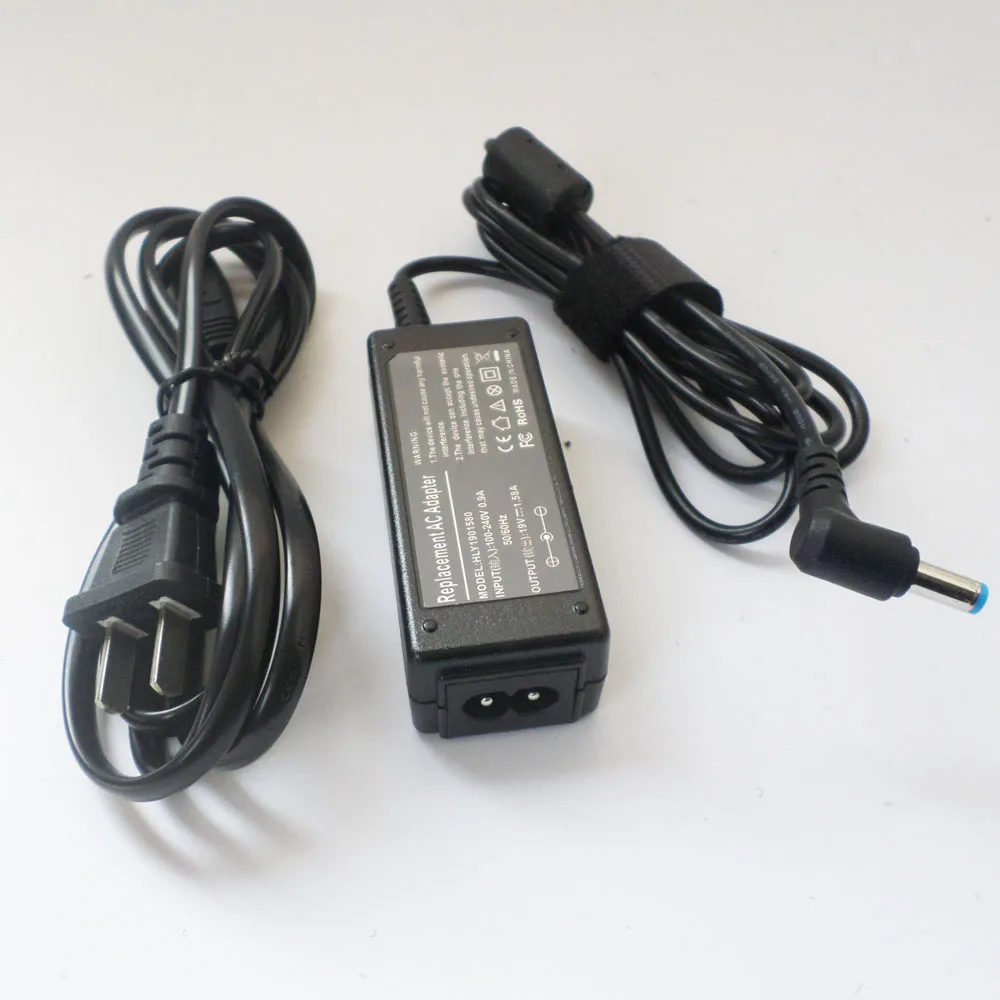 

19V 1.58A AC Adapter Battery Charger For Acer Aspire One 531h 532h nav50 721 722 AO722 751H 752 NAV70 Laptop Power Supply Cord