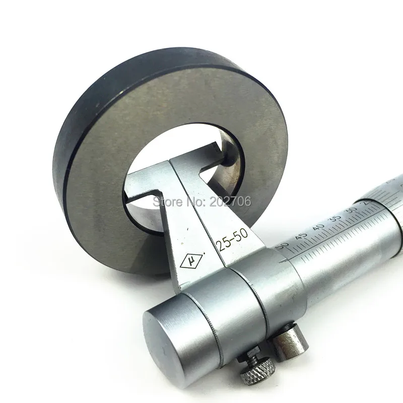 24.997mm caliper micrometer Inner diameter Calibration Gauge 25mm/0.001mm Setting ring gauge