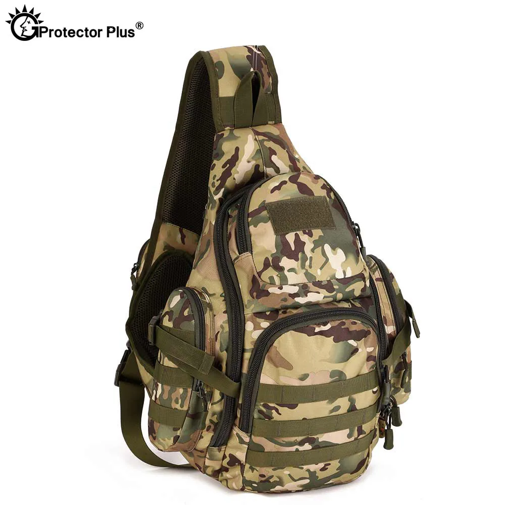 Bandolera táctica MOLLE grande – Bolso de pecho y hombro para outdoor - imagen 5