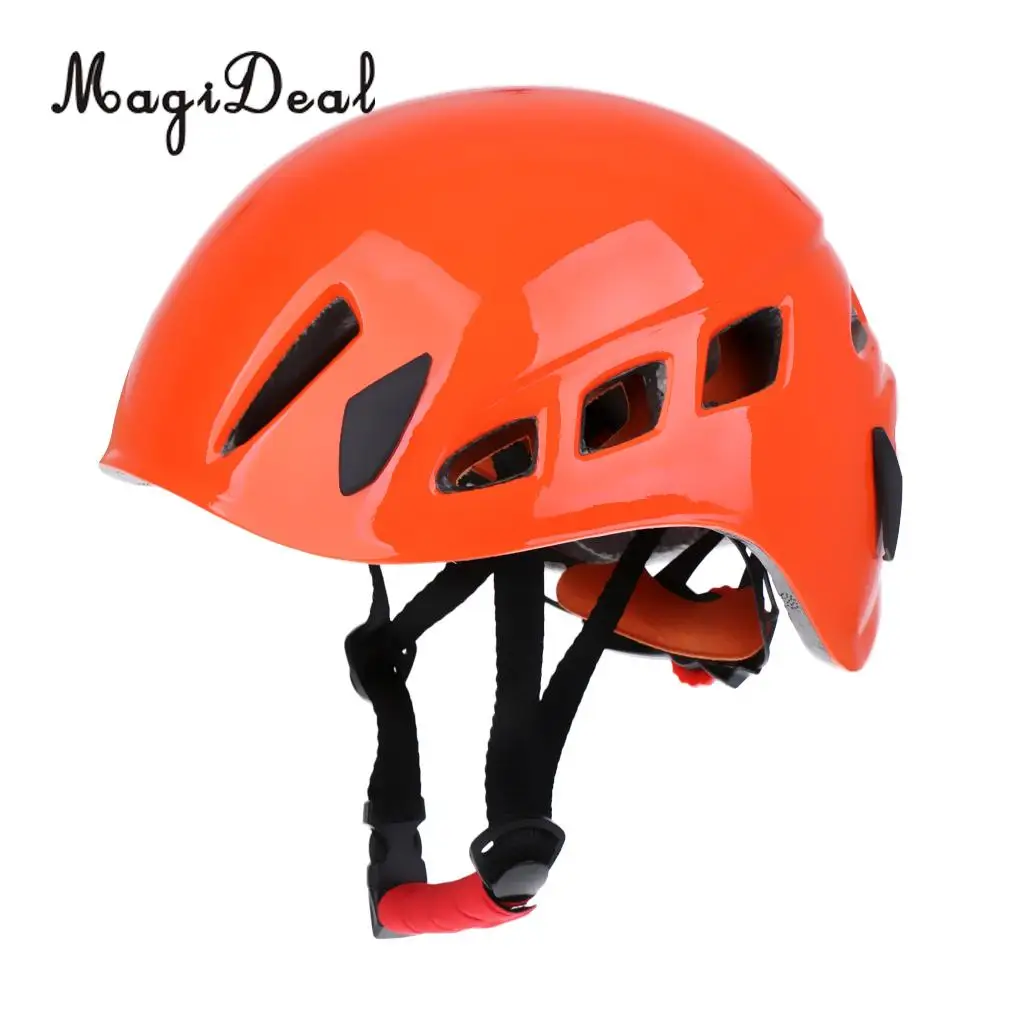 MagiDeal Safe Rock Climbing Downhill Caving Rappelling Rescue Helmet Protector for Kayak Canoe Boat Dinghy Camping