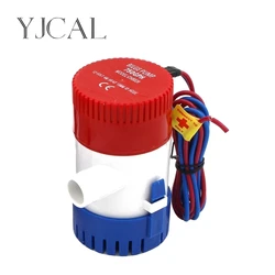 Bilge Pump 350 500 750 1100GPH DC 12V 24V Electric Water Pump For Aquario Submersible Seaplane Motor Homes Houseboat Boats