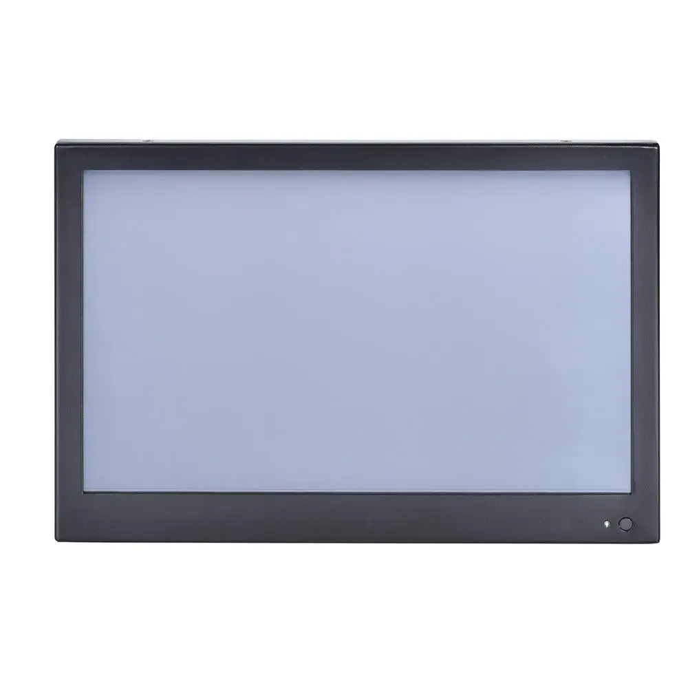 HUNSN 13.3 Inch LED Industrial Panel PC, Core I5/J1900, 4 Wire Resistive Touch Screen, Windows 10 Pro, APW10