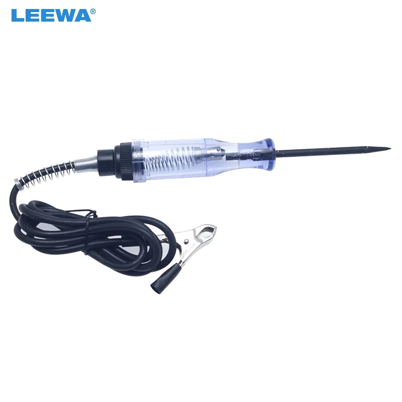 LEEWA 5set Automotive Circuit Digital Voltage Tester Car Test Pen Diagnostic Tools Fuses Test DC6V-24V Car Testing Tool #CA5982