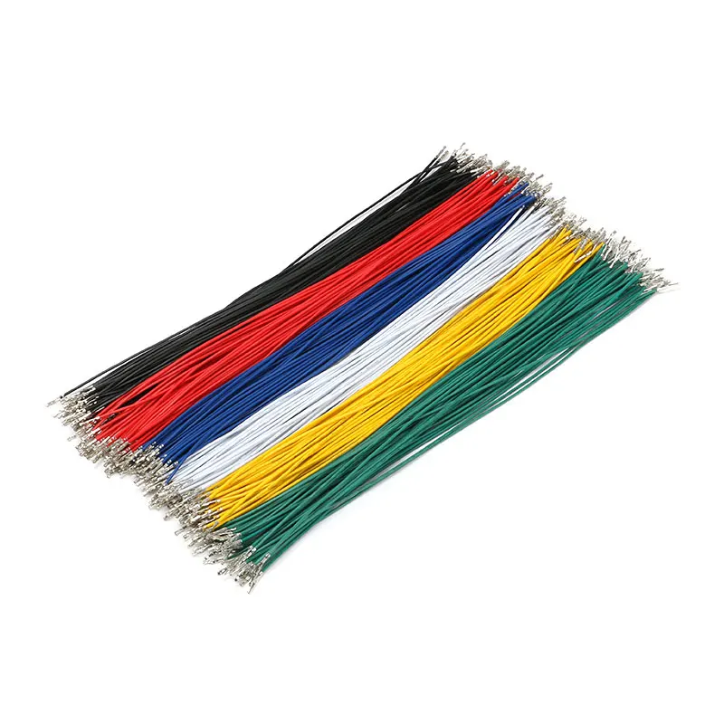 20Pieces/lot Cable Dupont Jumper Wire Dupont 25CM Female to Female Jumper Wire 24AWG Double Head Spring Dupont Cable DIY KIT