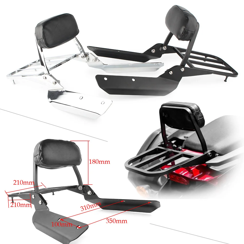 CTX700N DTC Backrest Sissy Bar Luggage Rack For Honda CTX700 CTX700D CTX700N 2014 2015 2016 2017 2018