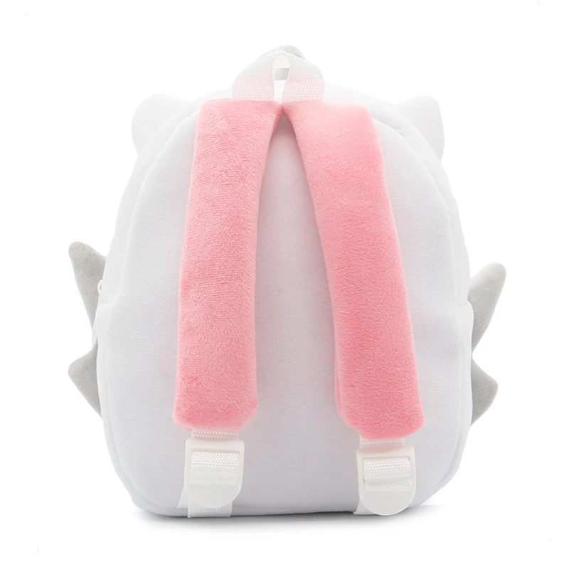 Regalo per bambini simpatico cartone animato 3D animale unicorno giraffa mucca zaini di peluche scuola materna borsa da scuola per bambini per
