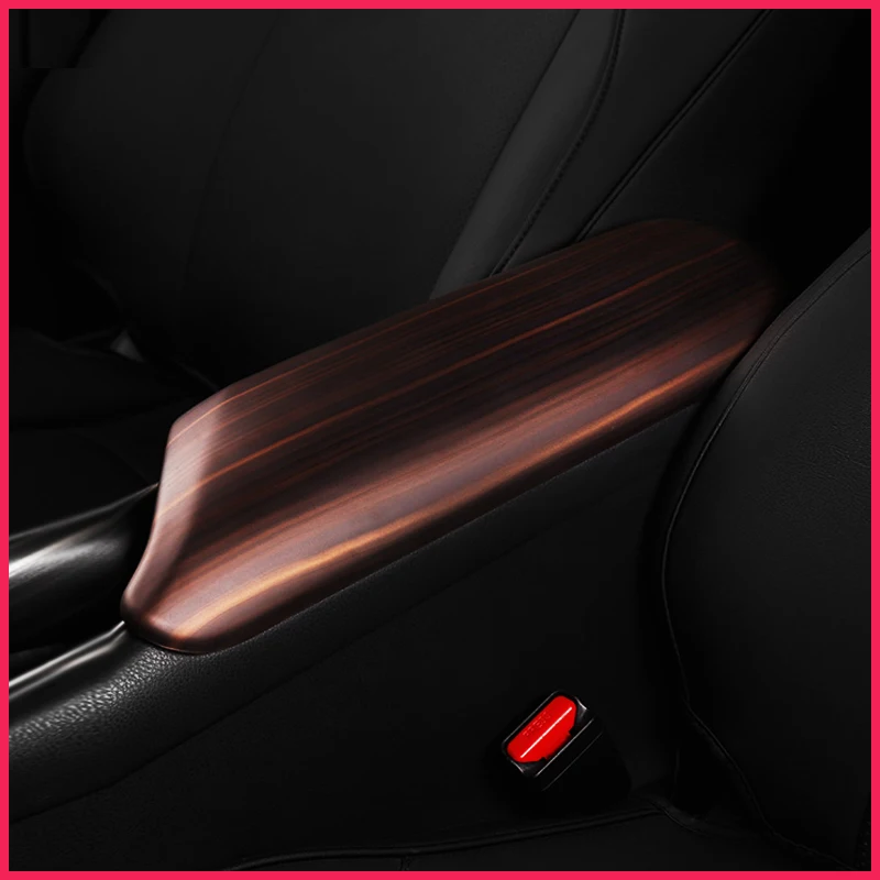 Armrest box cover armrest box protective cover decorative cover car styling for Toyota C-HR 2016-2018 car accessories